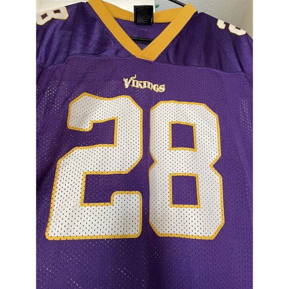 Minnesota Vikings Adrian Peterson Size Youth XL 18-20 Reebok Jersey - Picture 2 of 7